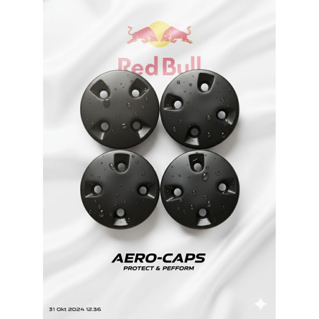 (1set) Dop velg kaleng mobil PCD 4x114 Ring13 Ring14 Ring15 Ring16 Ring17 Avanza Xenia Wuling Innova