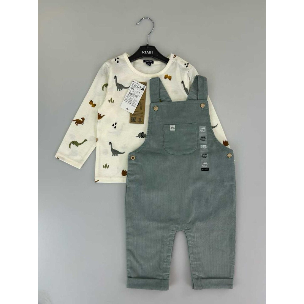 overal kiabi dino/overal kiabi/overal motif dino