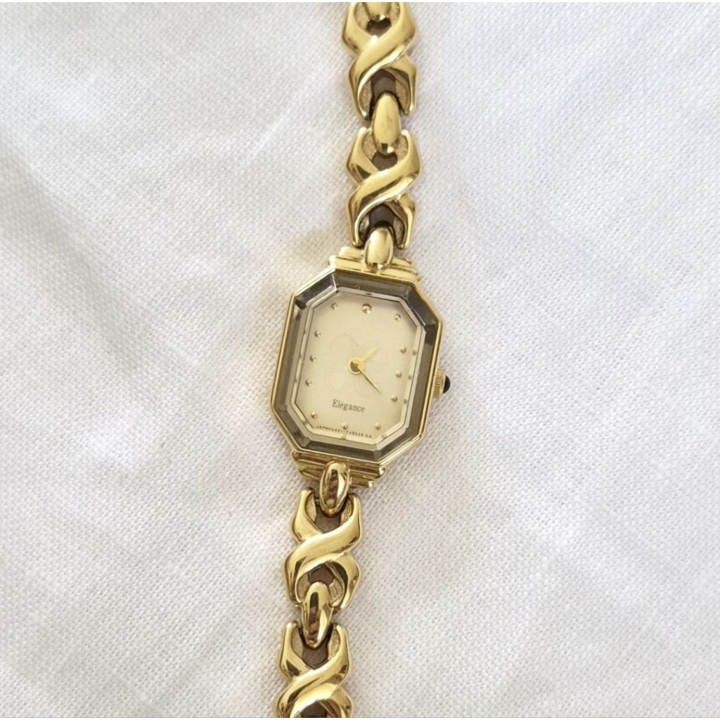 Citizen elegance gold ladies