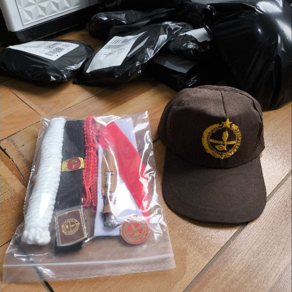 [PAKET HEMAT] Perlengkapan atribut pramuka anak  laki-lakiatribut pramuka anak perempuan sd smp