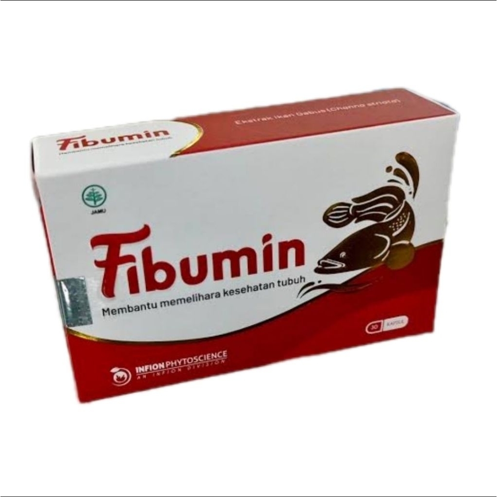 FIBUMIN /Box - Suplemen kesehatan - Suplemen ekstrak ikan gabus