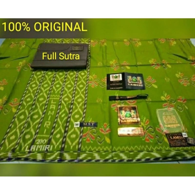 Sarung Lamiri Full Sutra Kembang Asli Elegan Banyak Pilihan Asli Pabrik