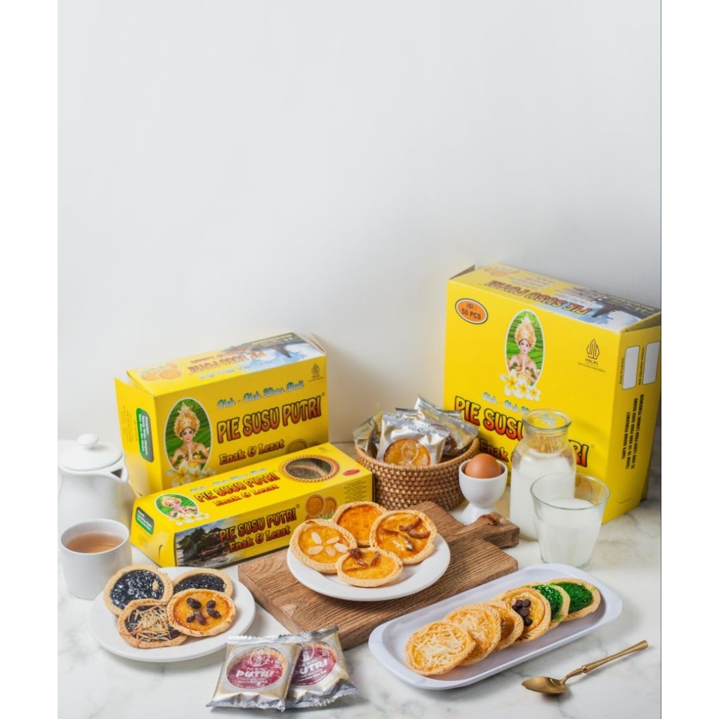 Pie Susu Putri 10 pcs Rasa Original Oleh Oleh Khas Bali