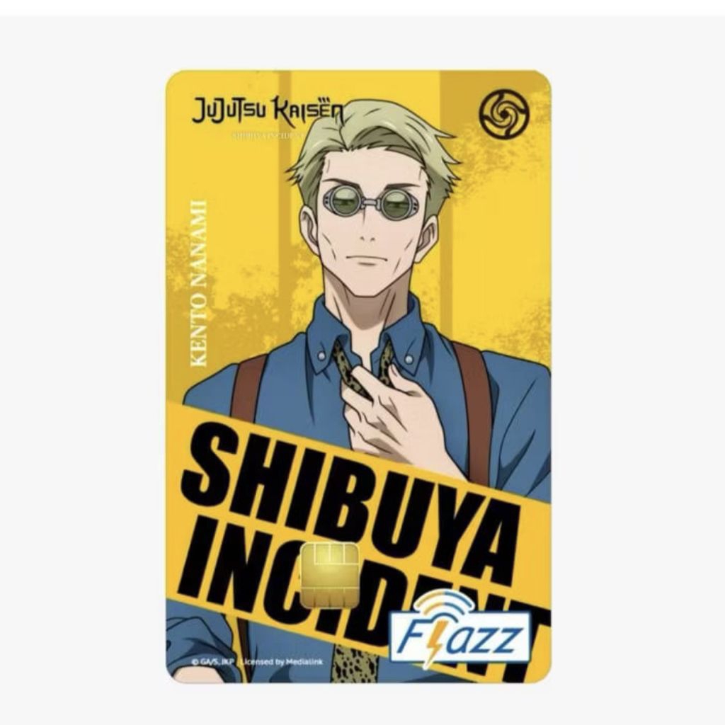 Kartu Flazz Jujutsu kaisen NaNami Gen 2