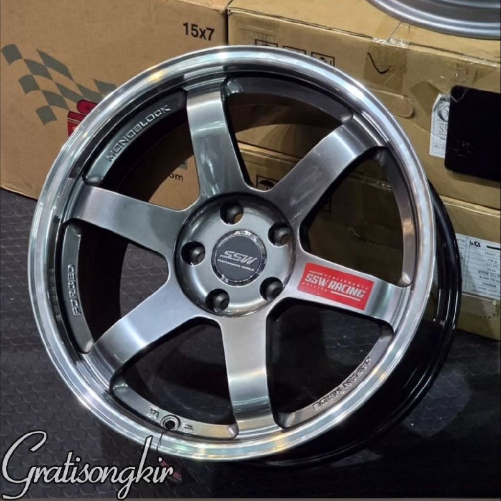 velg te37 ssw original Thailand ring 18 pcd 5x114,3 lebar 9,5 velg mobil r18 pnp mobil Innova reborn