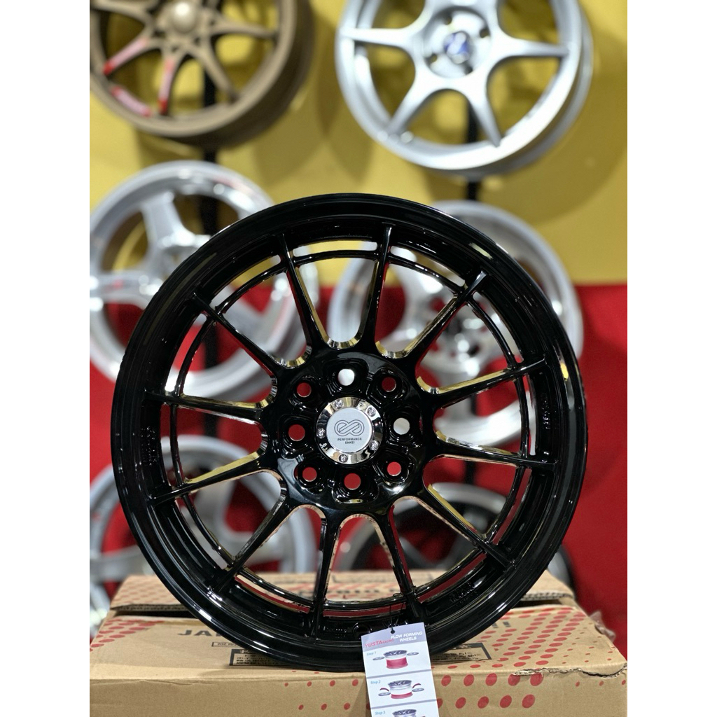 Velg Enkei Spider Yusta Racing R16 Kondisi Baru
