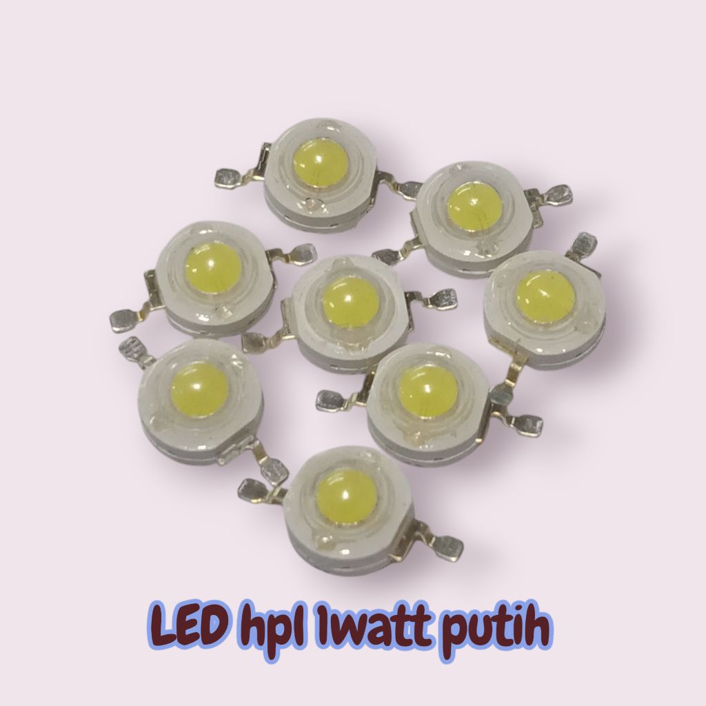 LED hpl 1watt putih