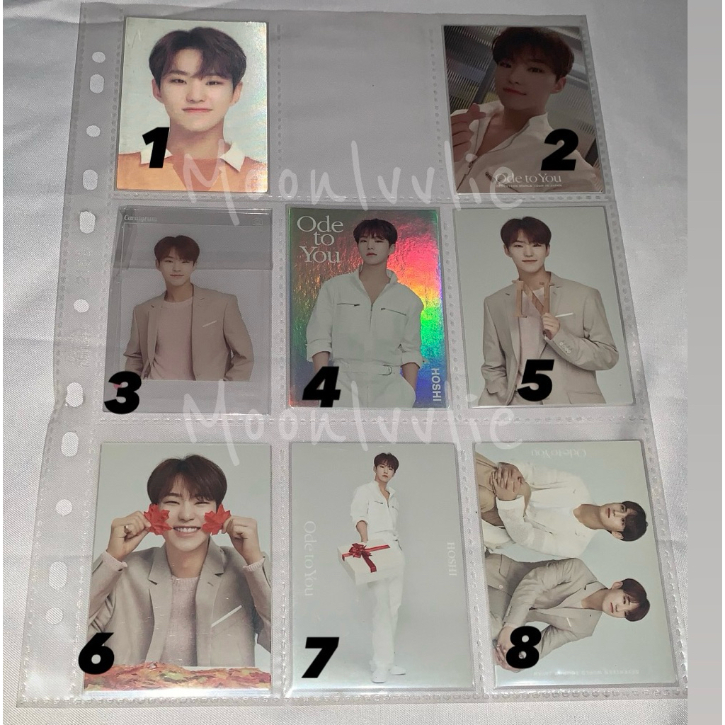 OFFICIAL PC SEVENTEEN HOSHI MINGYU ODE TO YOU