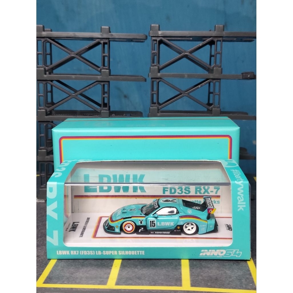 INNO MAZDA RX7 LB WORKS PLAYBOYS UNSEALED