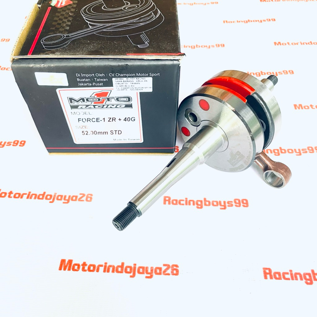 Kruk As Moto1 Racing Force1 Fizr Standar 52MM + Bandul 40 GR