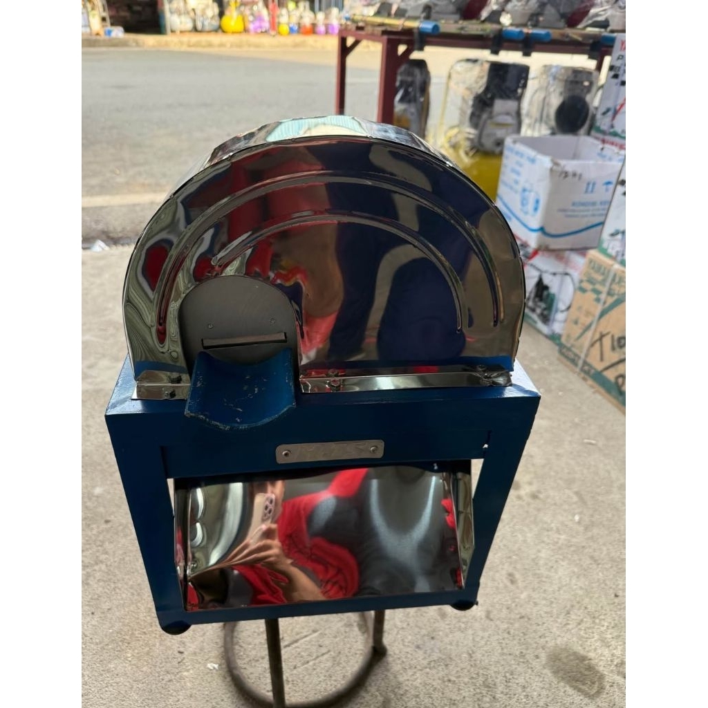 Mesin Potong singkong mini listrik + Dinamo