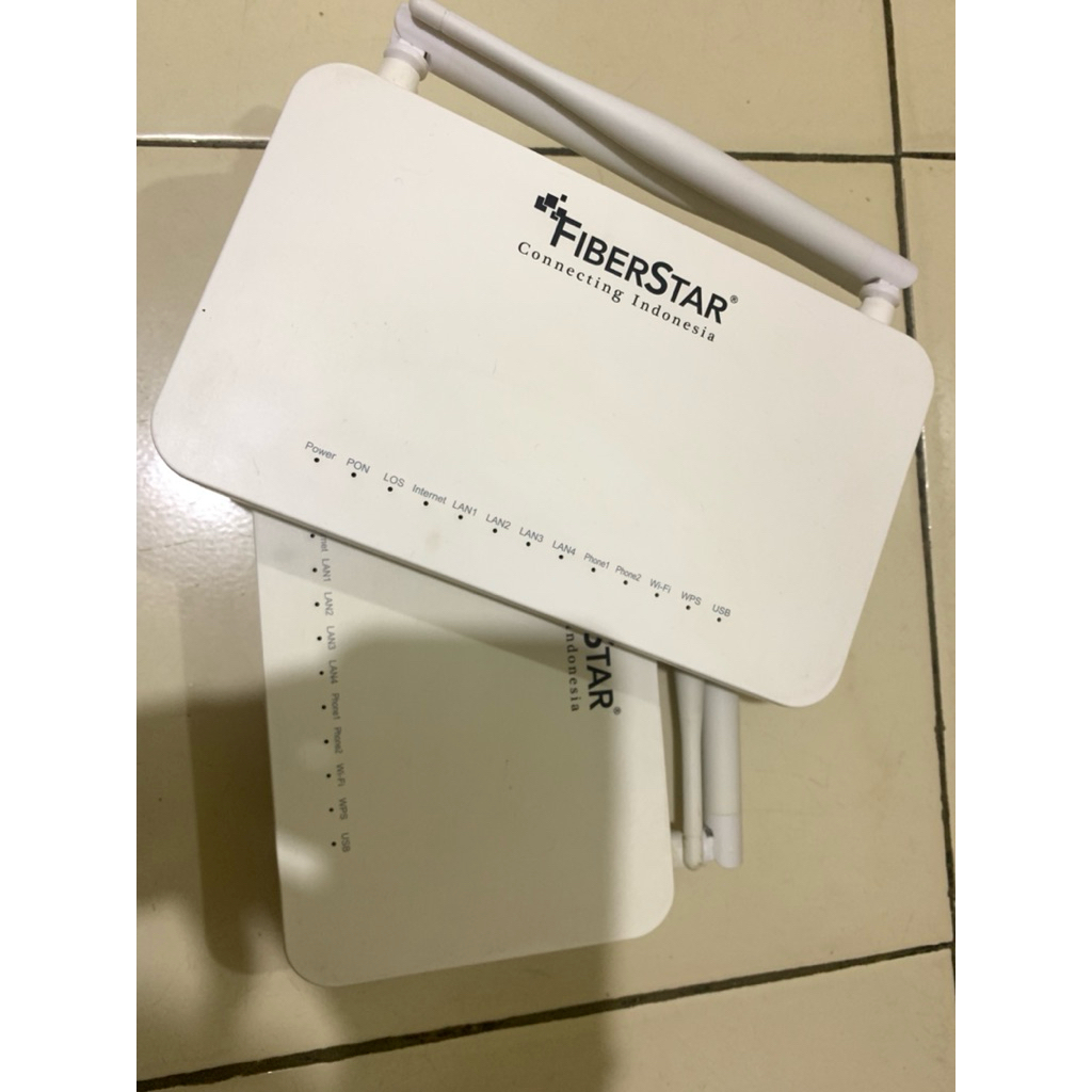 ZTE F609/V3 PORT HIJAU & BIRU DAN ADAPTOR
