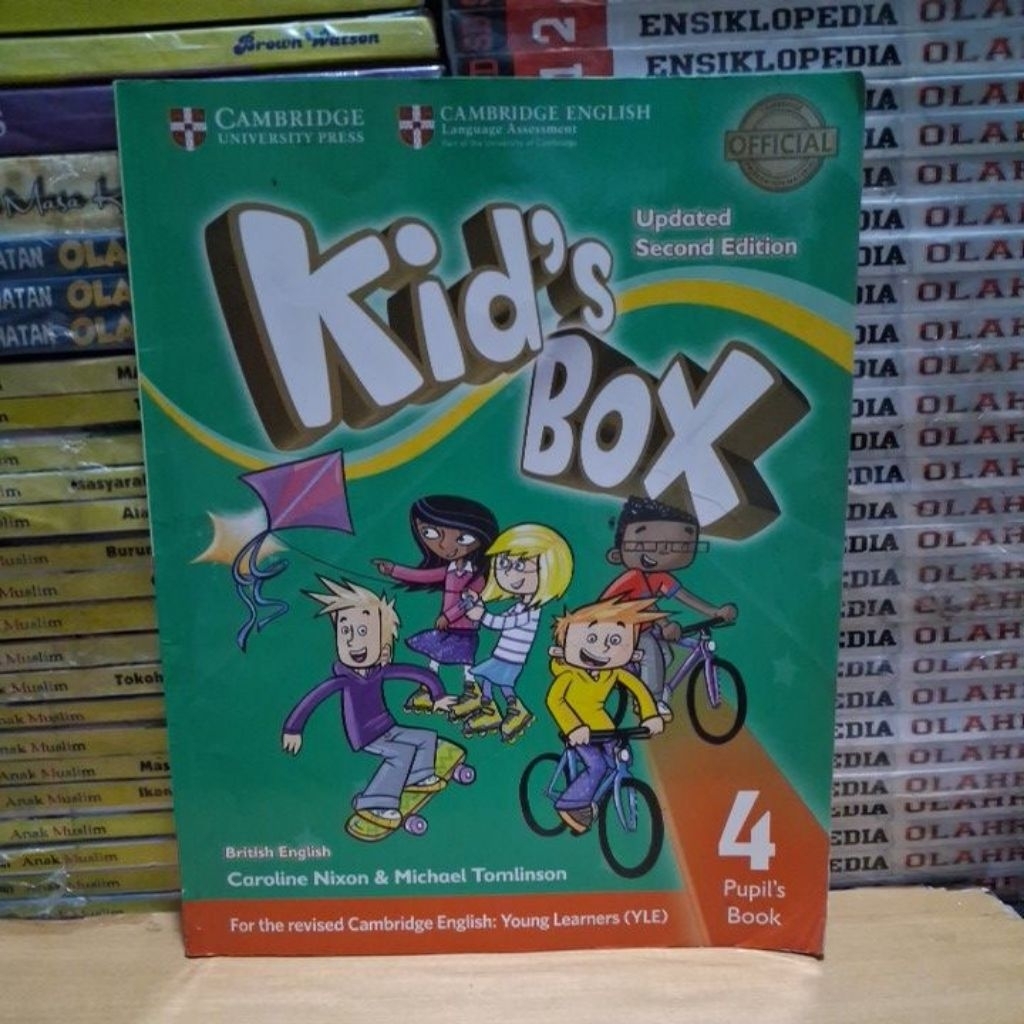 Buku Original Kid's Box Updated Second Edition British English Pupil's Book 4 by Caroline Nixon dkk 