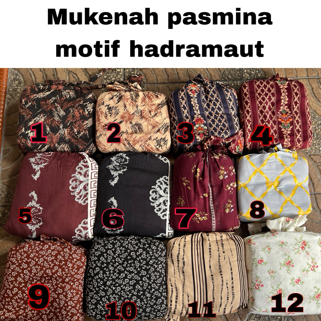 mukenah pasmina cantik hadramaut dewasa
