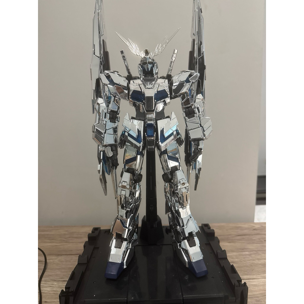 PG UNICORN PHENEX Custom Repaint Silver Chromium Daban