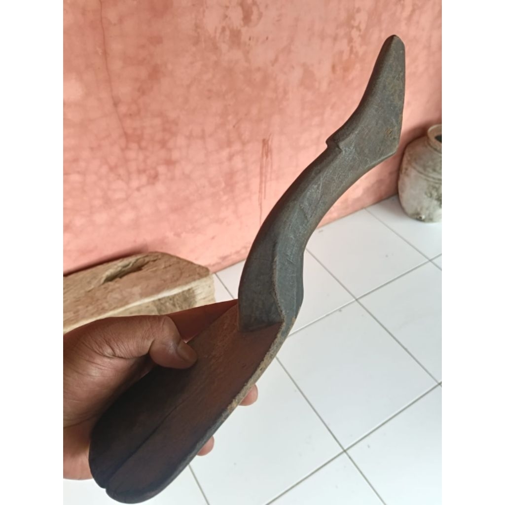 Centong entong kayu jati lawas bekas pakai murah antik