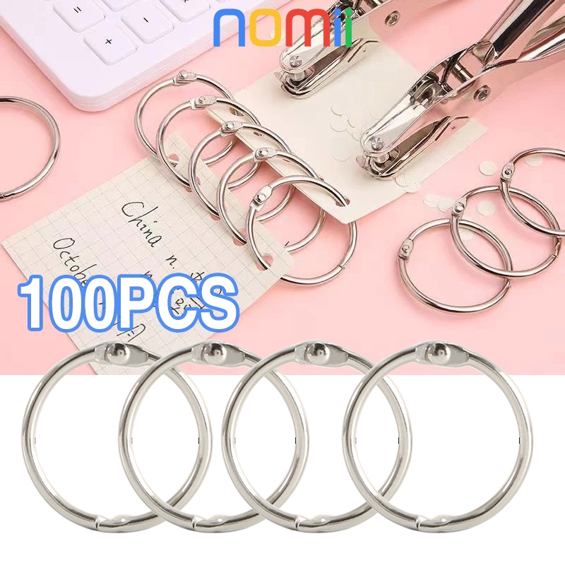Isi 100 Ring Binder Buka Tutup 30mm/Ring Buka Tutup/Ring Binder/Ring Binder Ninkel