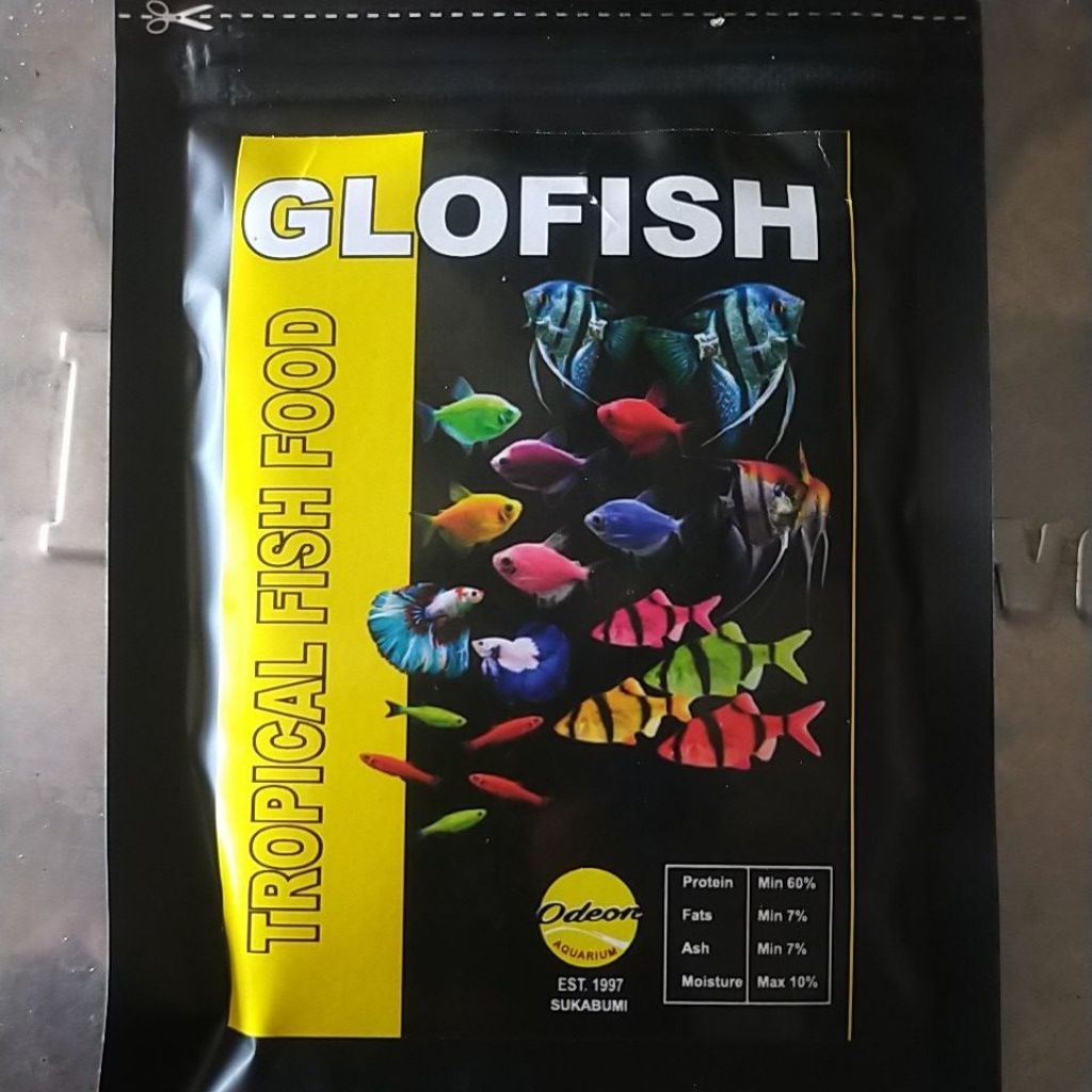 GLOFISH pakan ikan