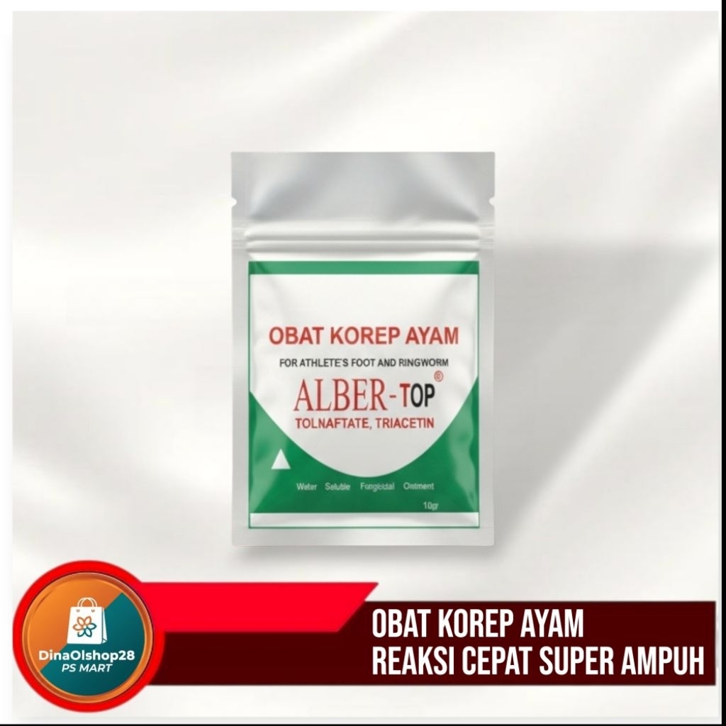 OBAT KOREP AYAM ALBERTOP Salep Ampuh Atasi Jamur Korep Rontok Tuntas Cepat Kilat Obat Jamur Kulit He