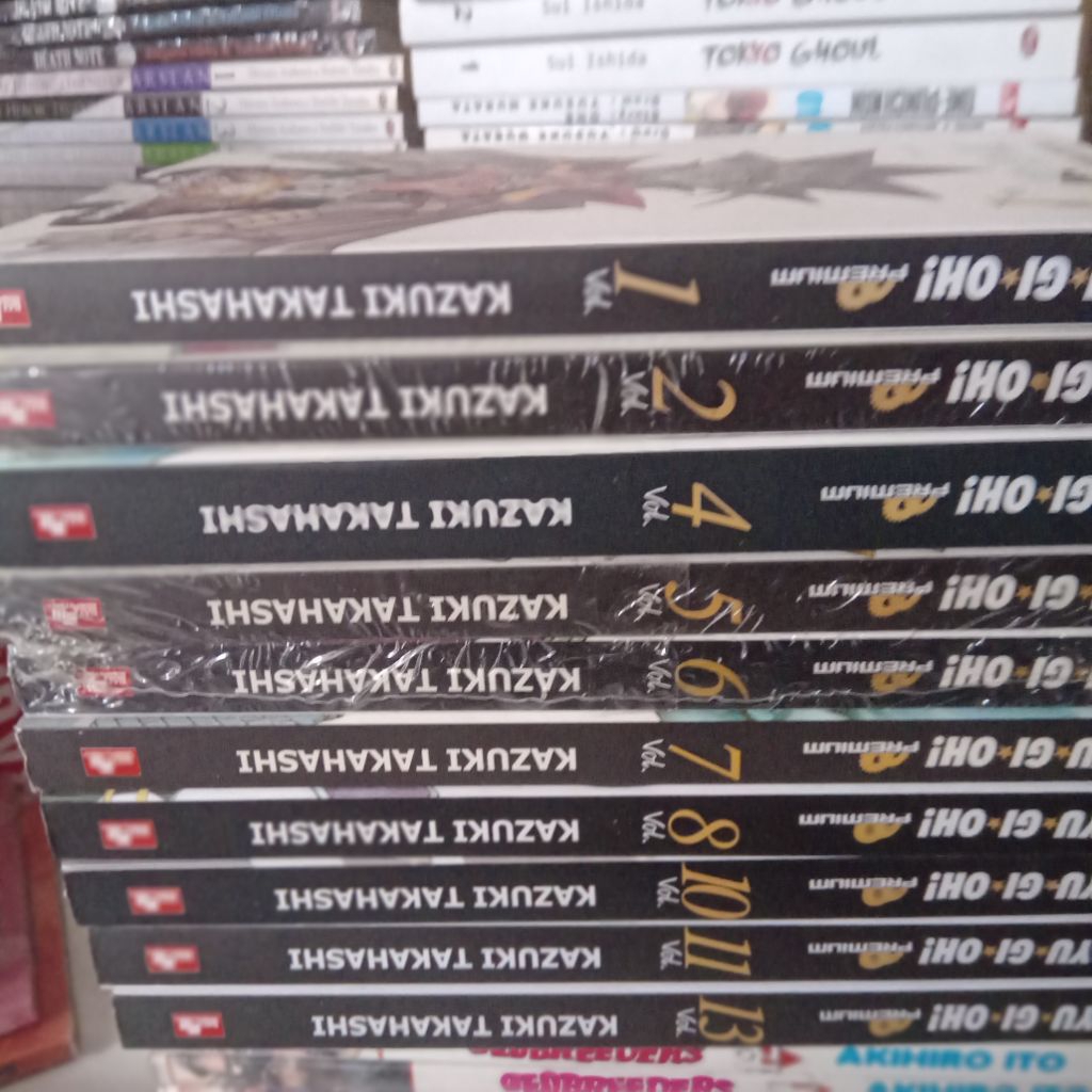 komik yu gi oh premium set