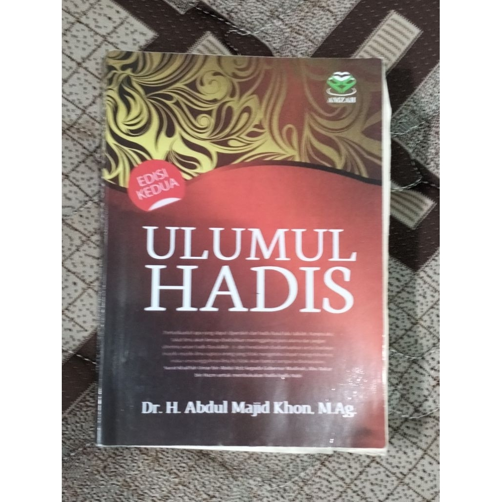 Buku Ulumul Hadis, Dr.H.Abdul Majid Khon,M.Ag