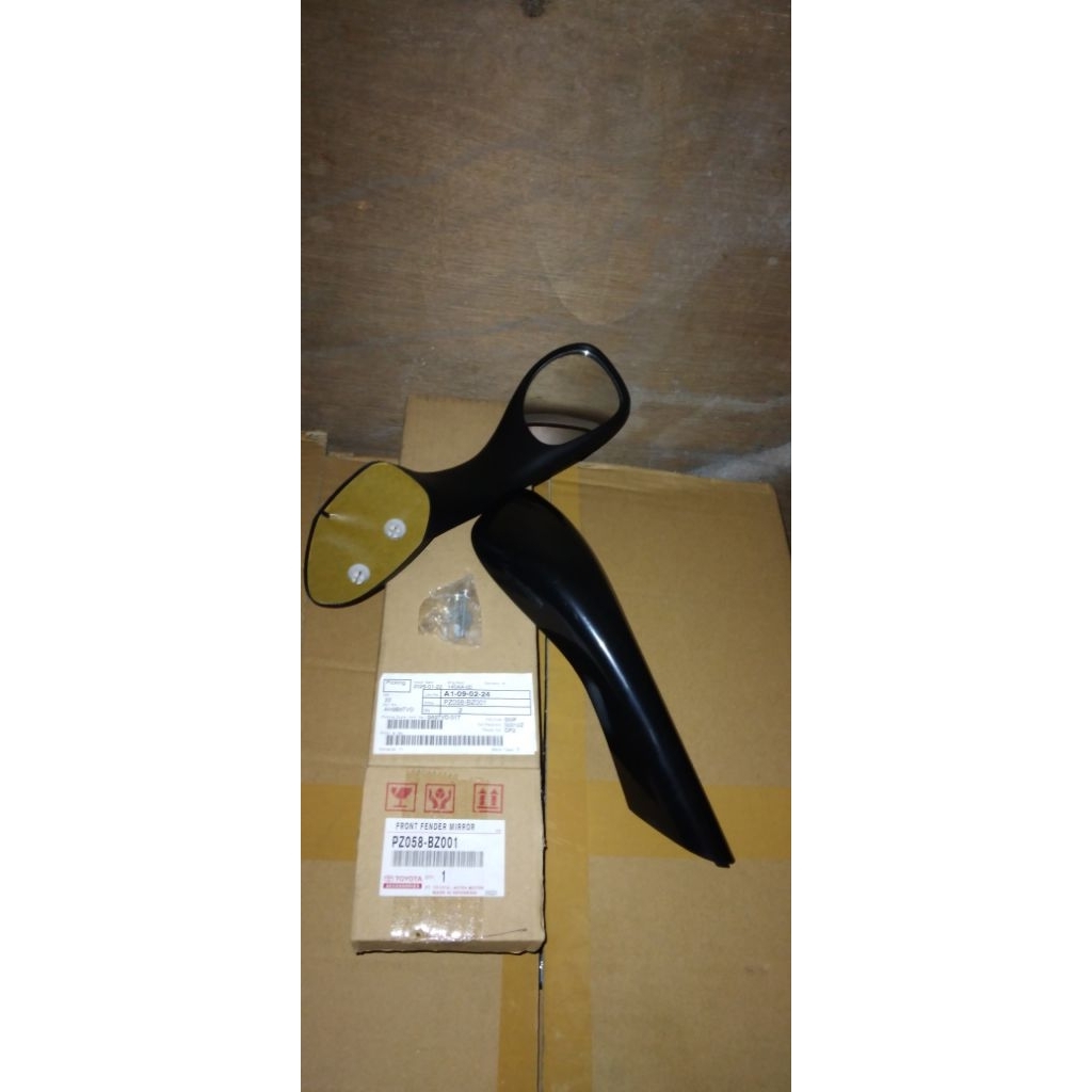 spion fender tanduk kap mesin rush terios 2007-2014 original pz058-bz001