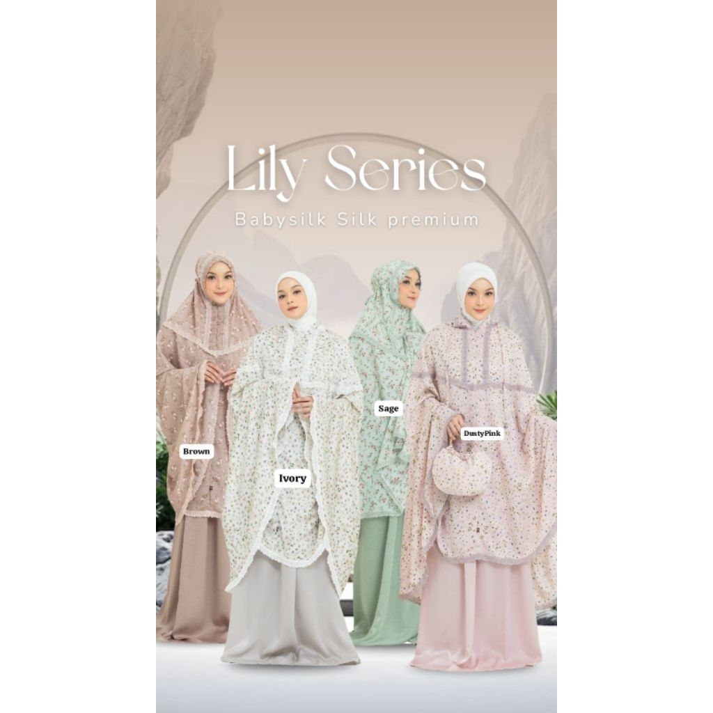 Mukena LILY 2in1 Series by Moschahijab