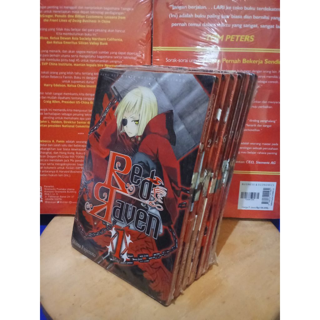 Komik Red Raven(tamat di vol 9).