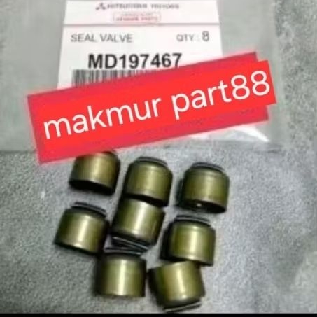 1set seal klep l300 disel l300 bensin kuda disel seal klep 8buah