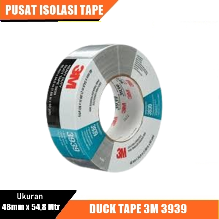 Duct Tape 3M 3939 Silver Kuat Dan Tahan Air