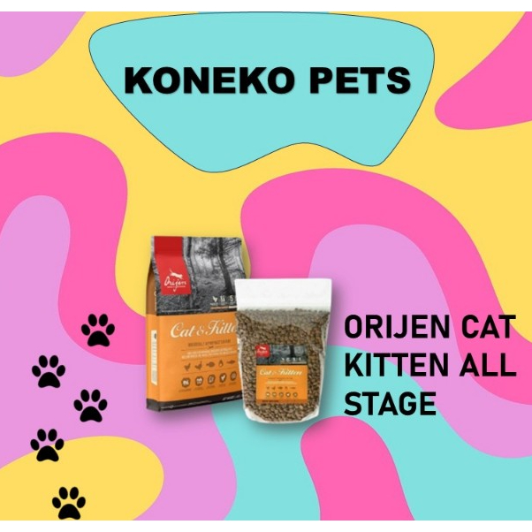 MAKANAN KUCING | ORIJEN CAT | ORIJEN CAT KITTEN ALL STAGE 2 KG REPACK