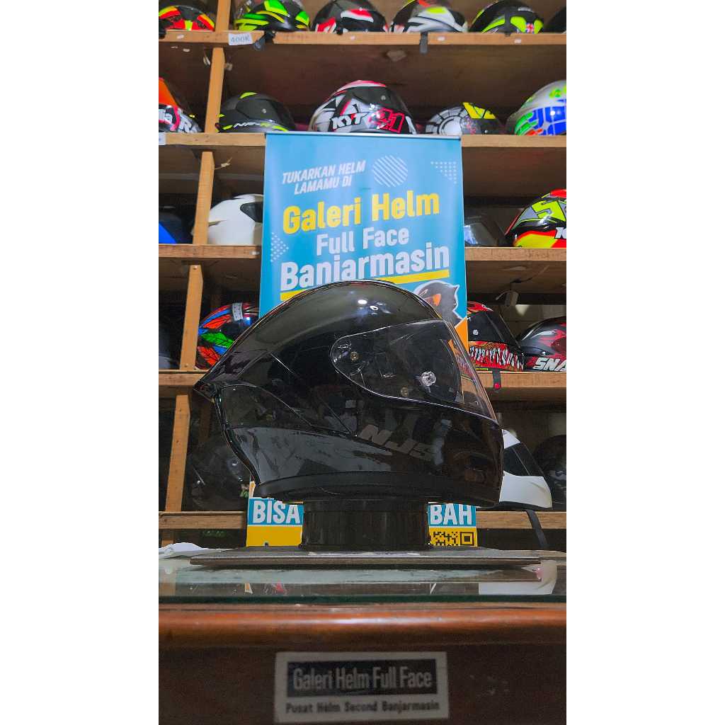 NJS ZX 1 HITAM GLOSSY SECOND