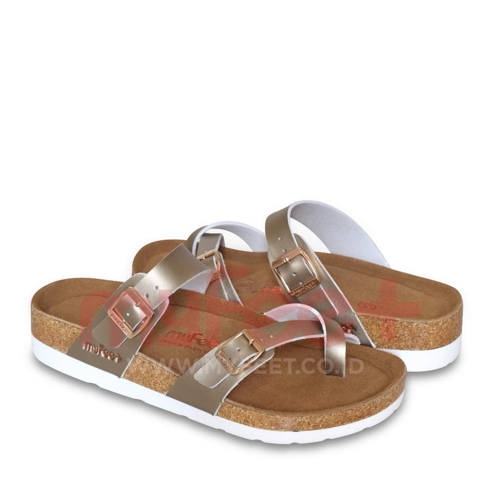 Sandal MyFeet Gen 2 - MFG2 F4 - Metalic