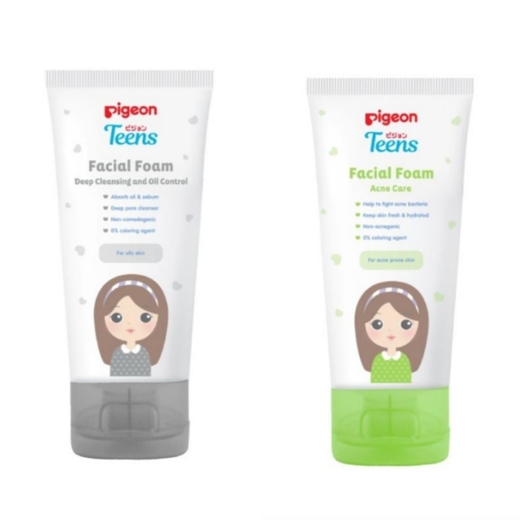 [PROMO] Pigeon Teens Facial Foam 40 gr Pigeon Sabun Cuci Muka Anak Remaja