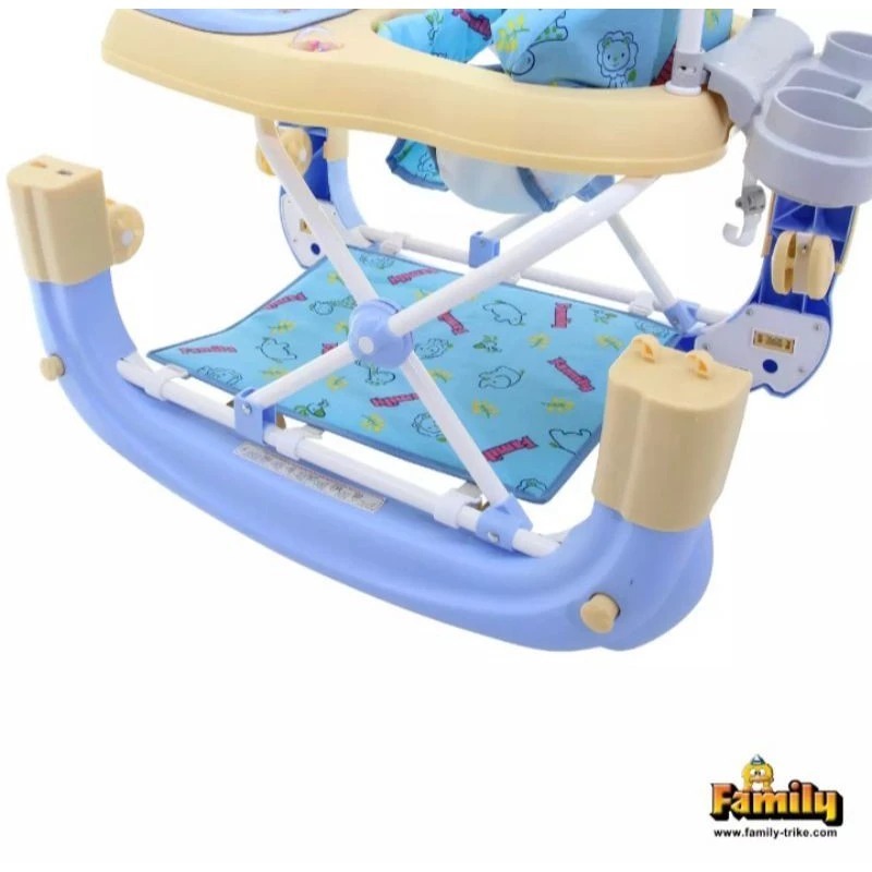 BABY WALKER FAMILY FB-2017 / FB-218A ADA MUSIK DORONGAN ALAS KAKI BISA AYUN