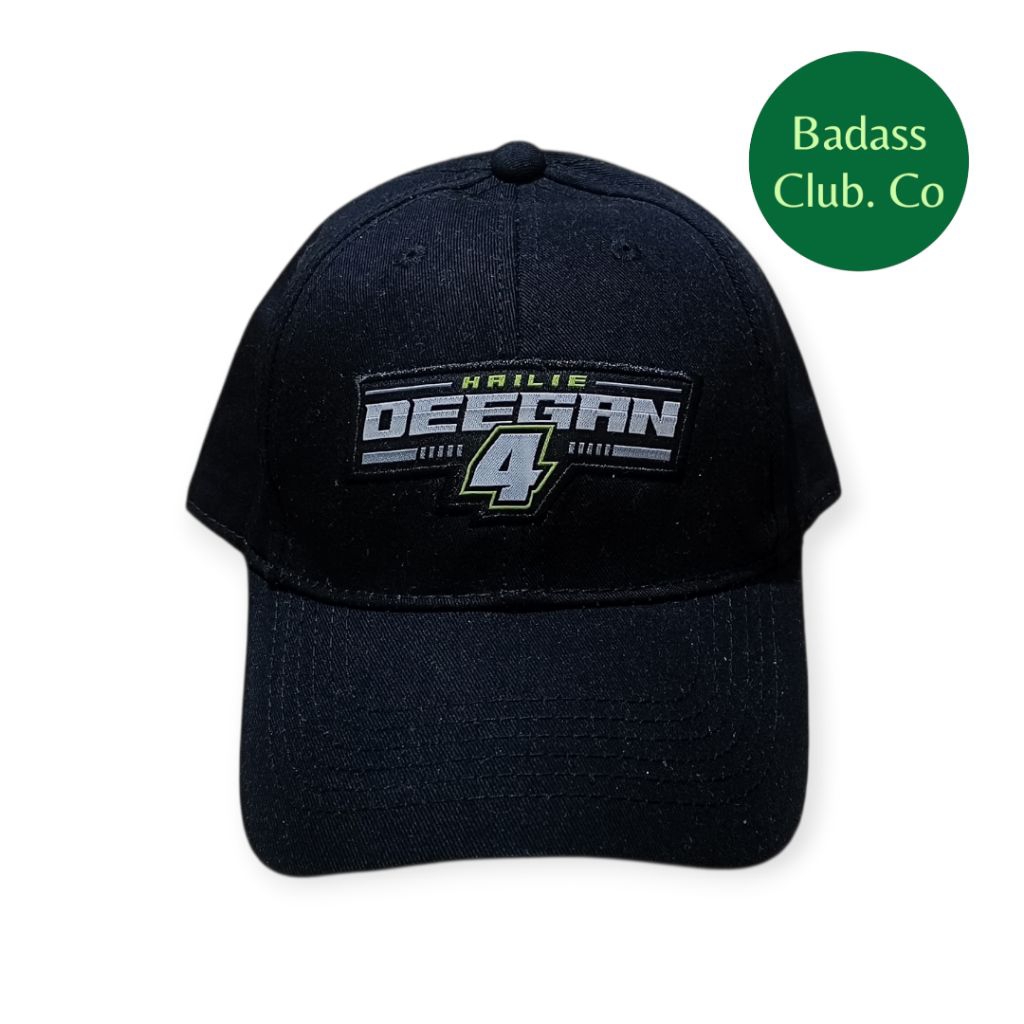 HAILIE DEEGAN CAP HAT BLACK | RACE CAR NASCAR