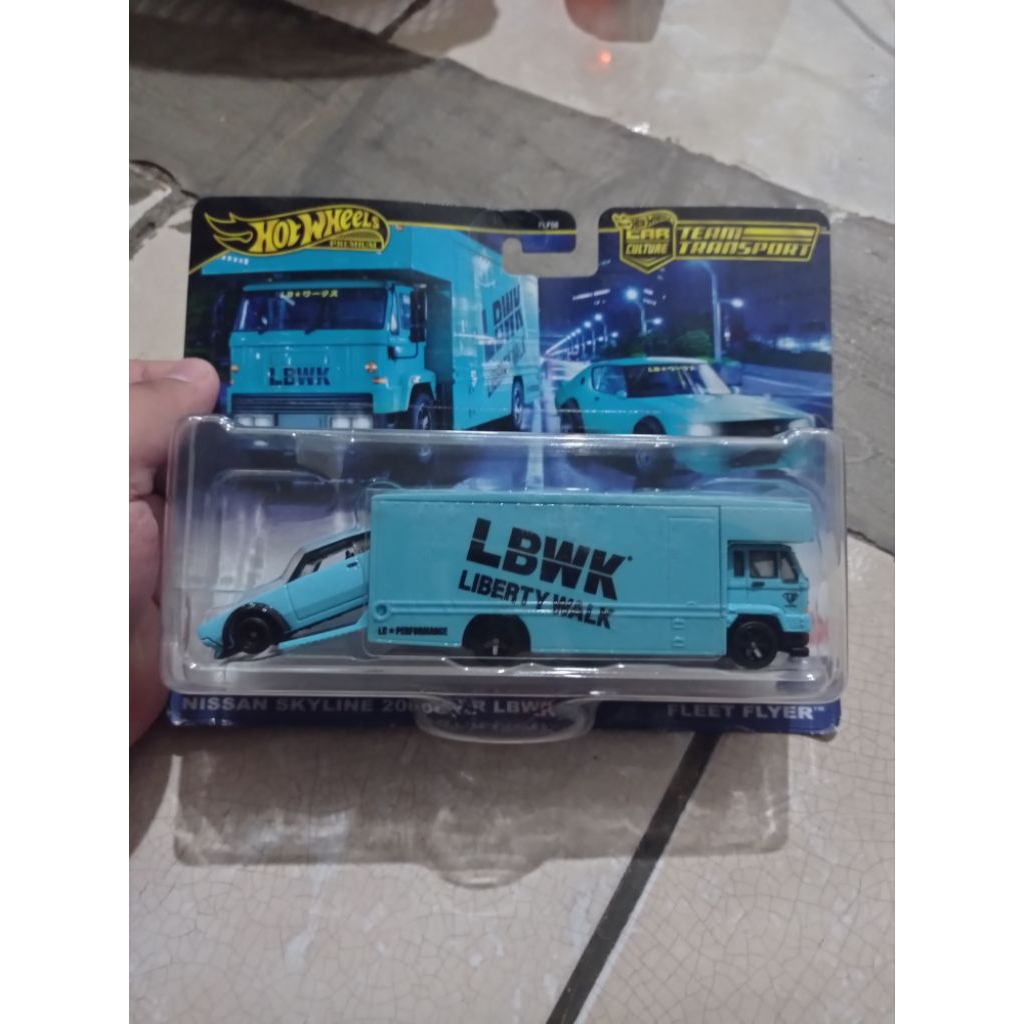 HOTWHEELS TEAM TRANSPORT LBWK
