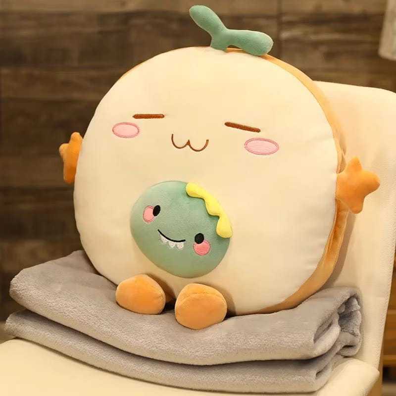 BANTAL BONEKA KARAKTER ROTI TANGAN HANGAT STRAWBERRY RABBIT WORTEL DINO 35CM / KADO HADIAH ULANG TAH