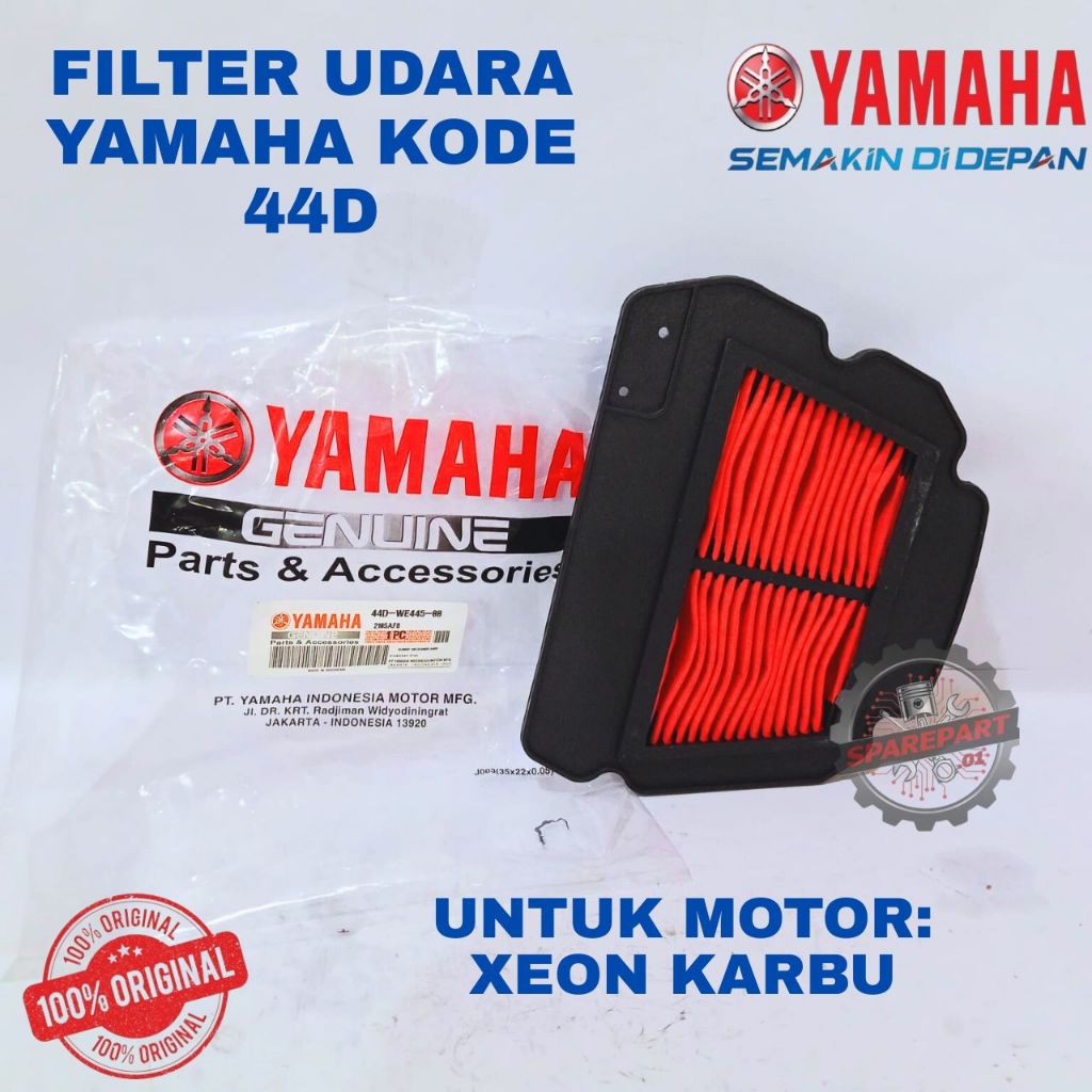 FILTER UDARA ORIGINAL YAMAHA KODE XEON, FILTER  UDARA XEON KARBU