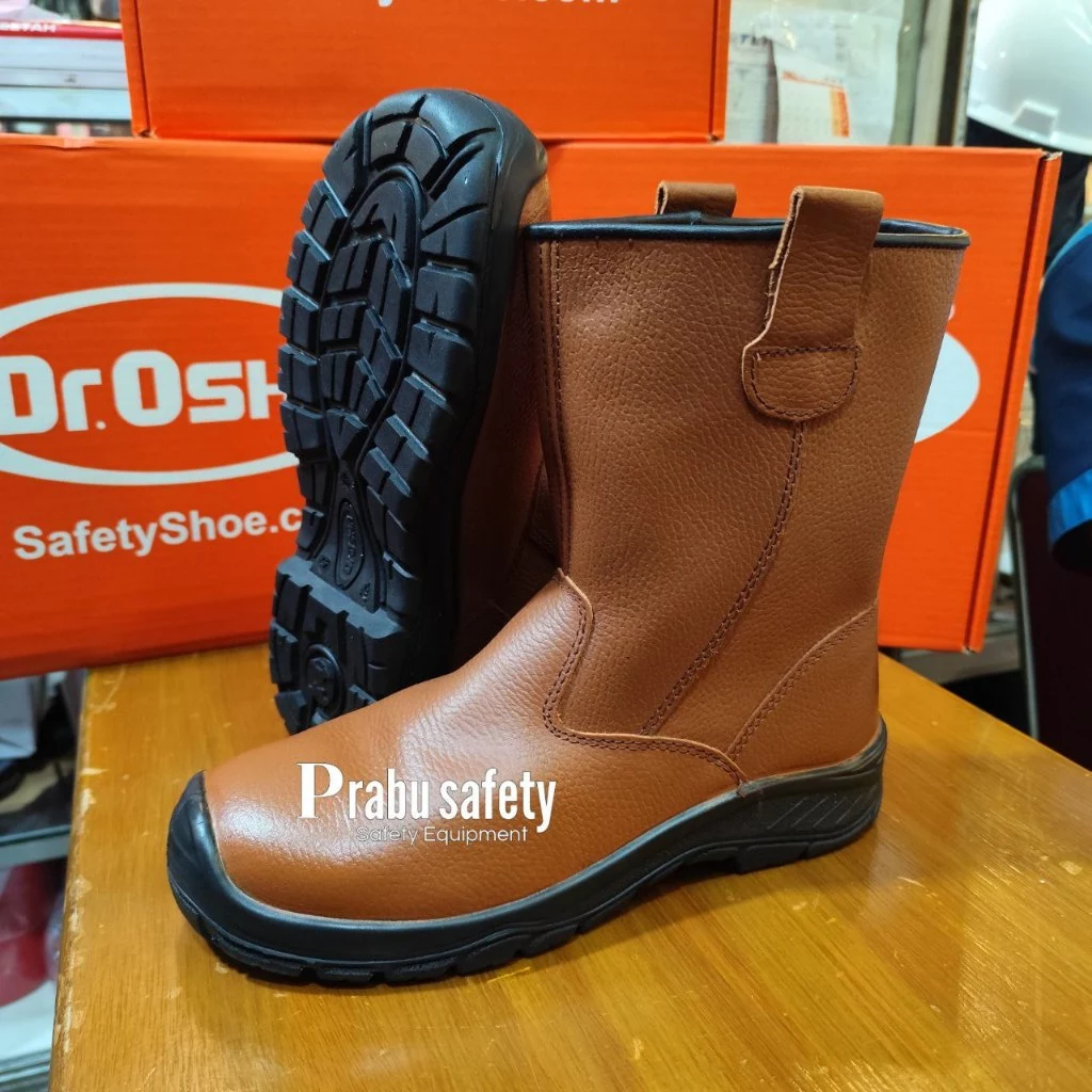 Sepatu Safety Dr Osha Nevada 3398 Warna Cokelat - Safety Shoes Dr Osha Nevada Boot