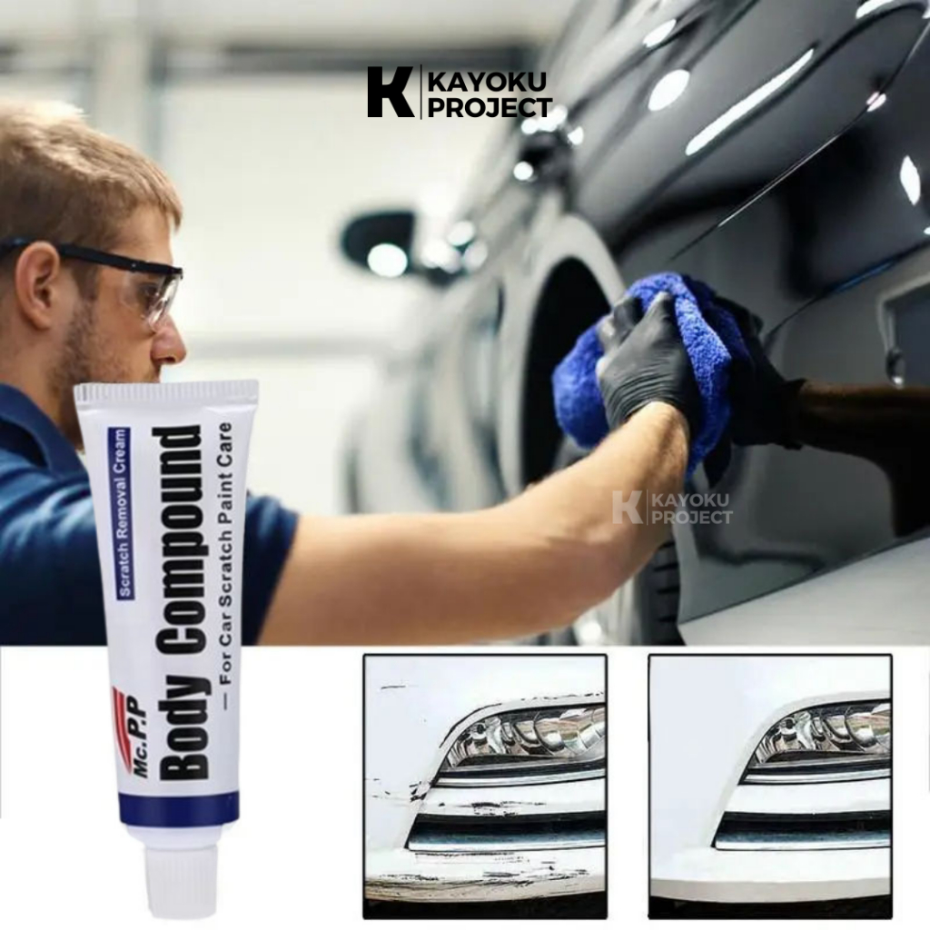 Body Compound Penghilang Goresan Mobil Motor / Poles Mobil Penghilang Baret Halus