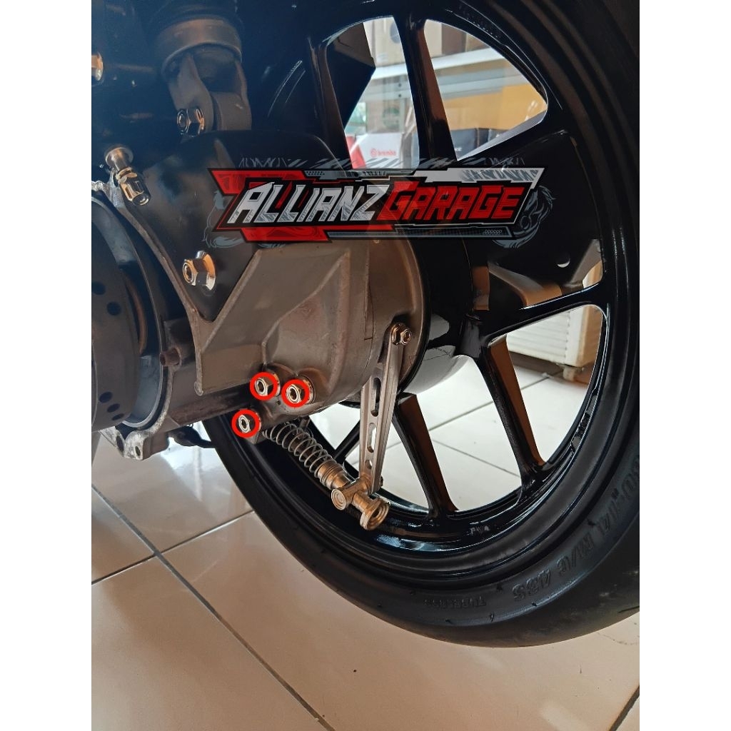 Baut stainless set oli gardan Vario 125/150