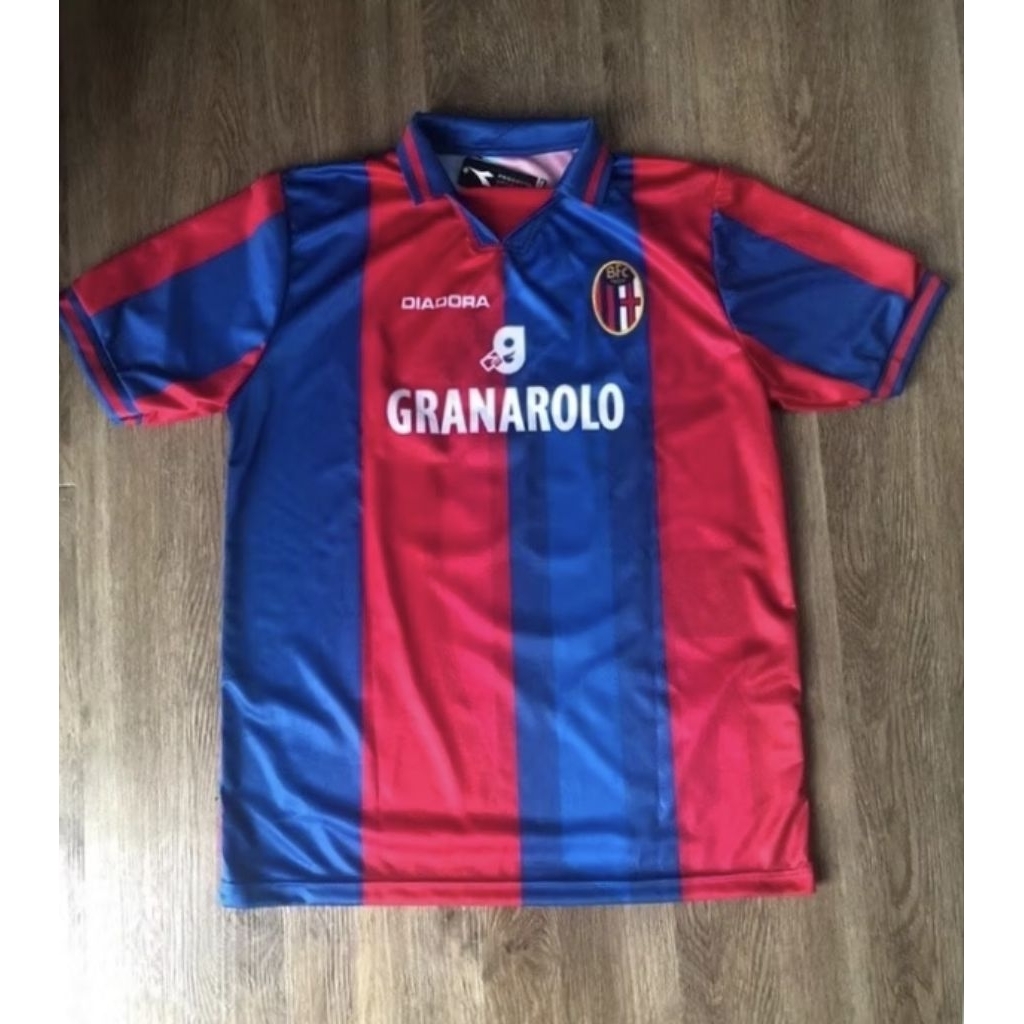 Jersey Bologna 98 Roberto BaggioGrade OriMaterial Quickdry