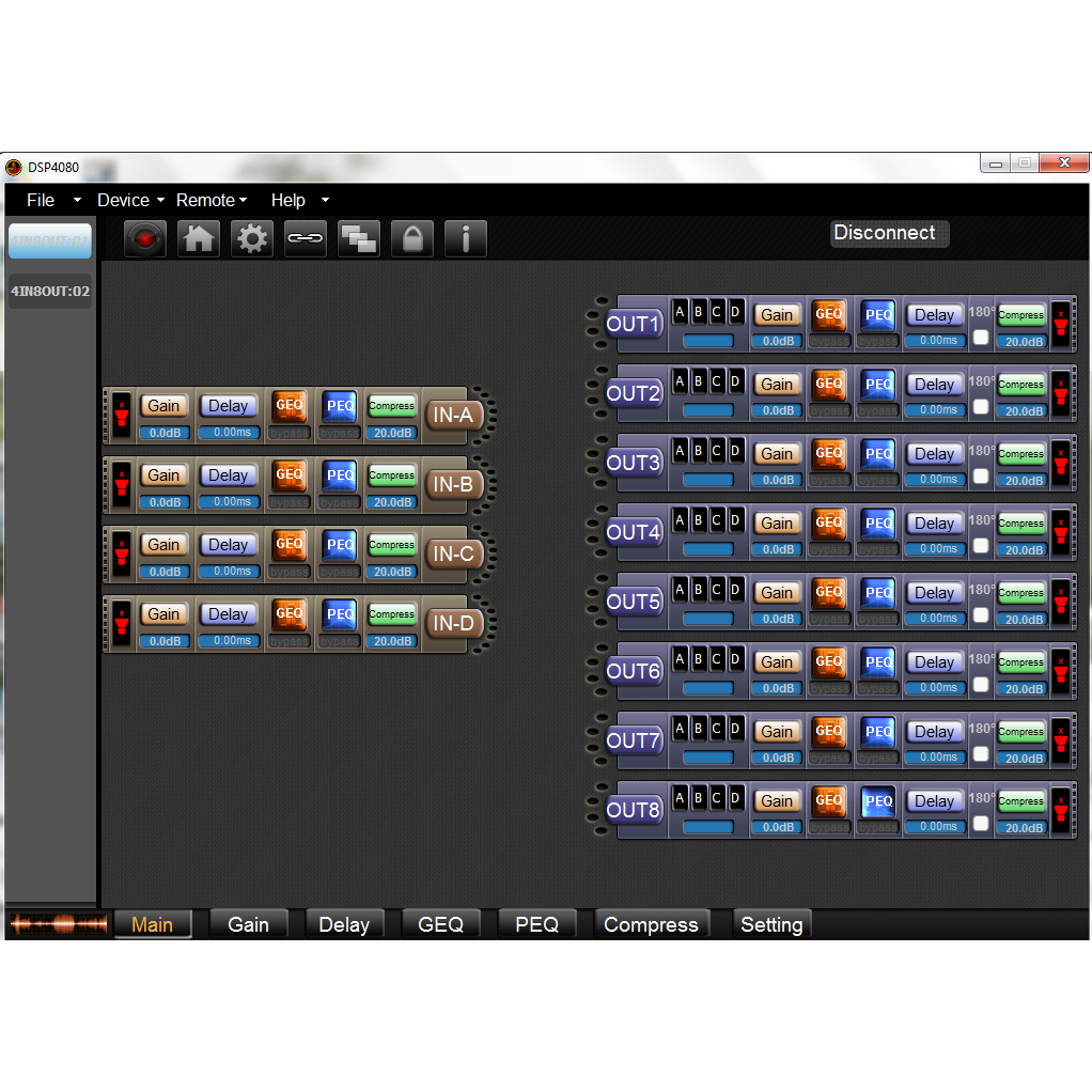 (JK COUSTIC) SOFTWARE DLMS JK Coustic JDS428E