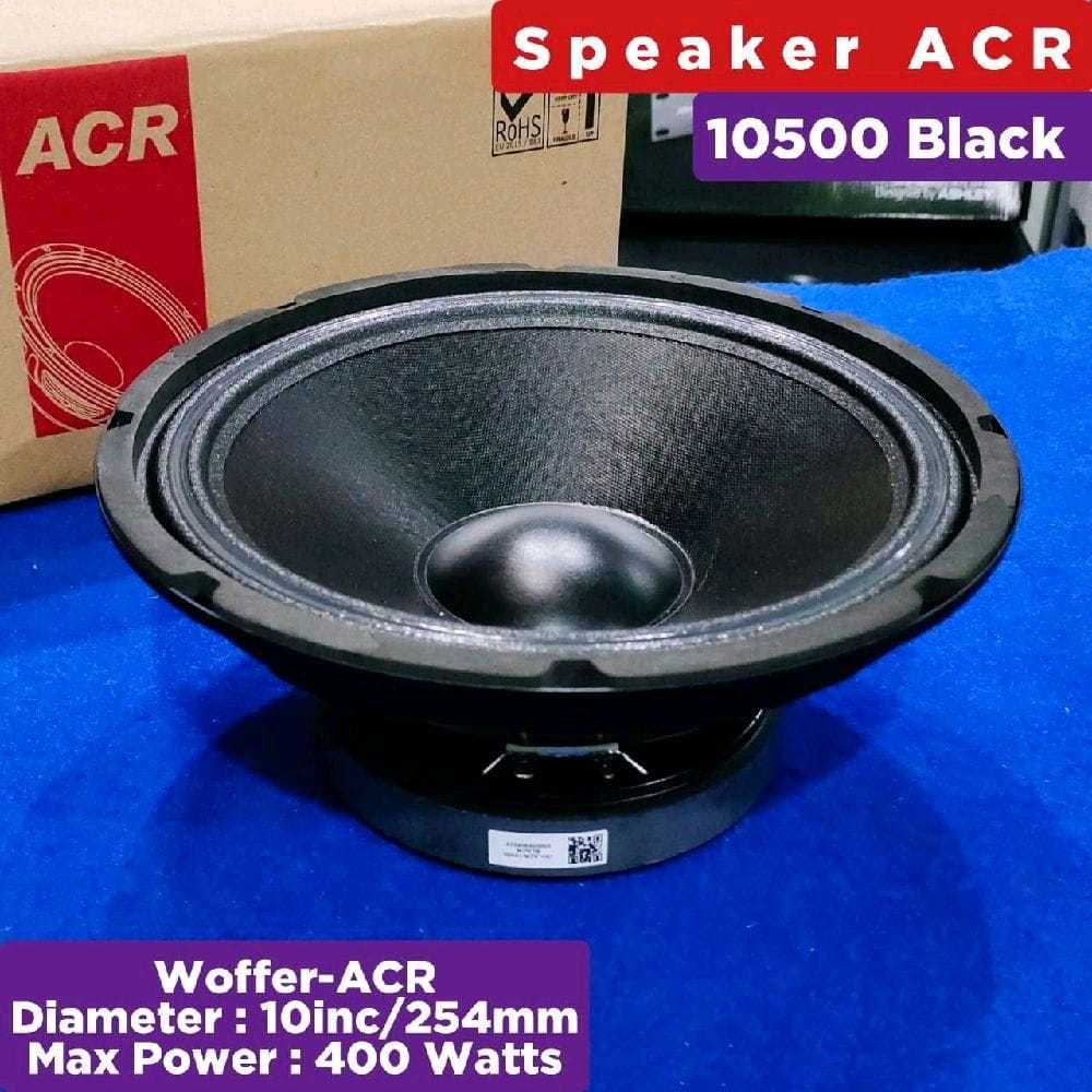 speaker woofer ACR 10 inch/10500 black