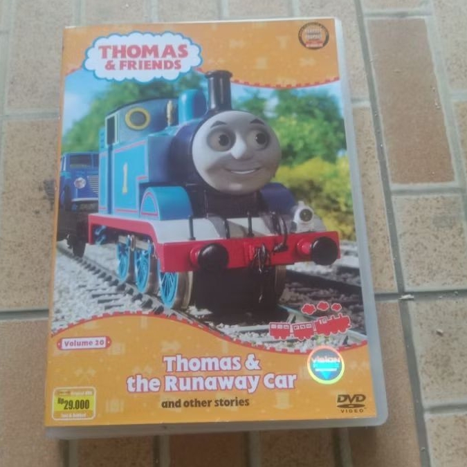 DVD Original Animasi Thomas & Friends - Thomas & The Runaway Car Volume 10 Teks Indonesia