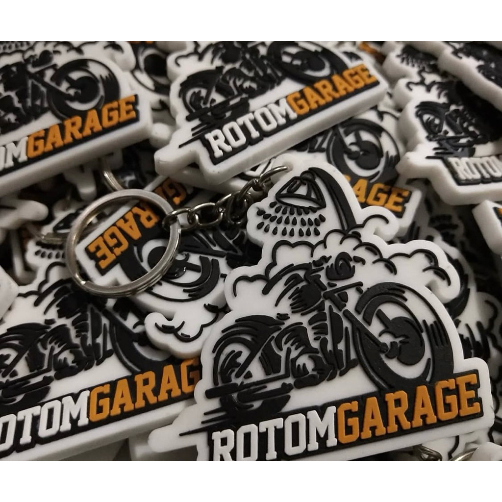 Gantungan Kunci Karet Custom