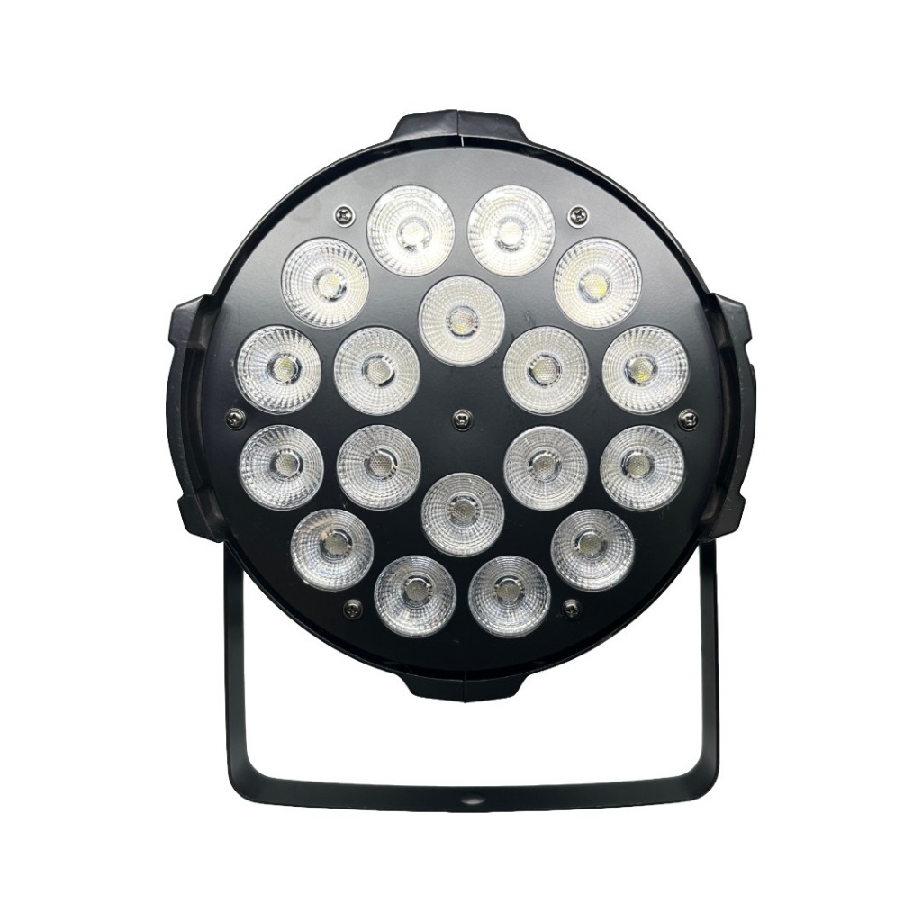 Lampu Par LED 18x10 Watt Indoor RGB DMX Stage Lighting