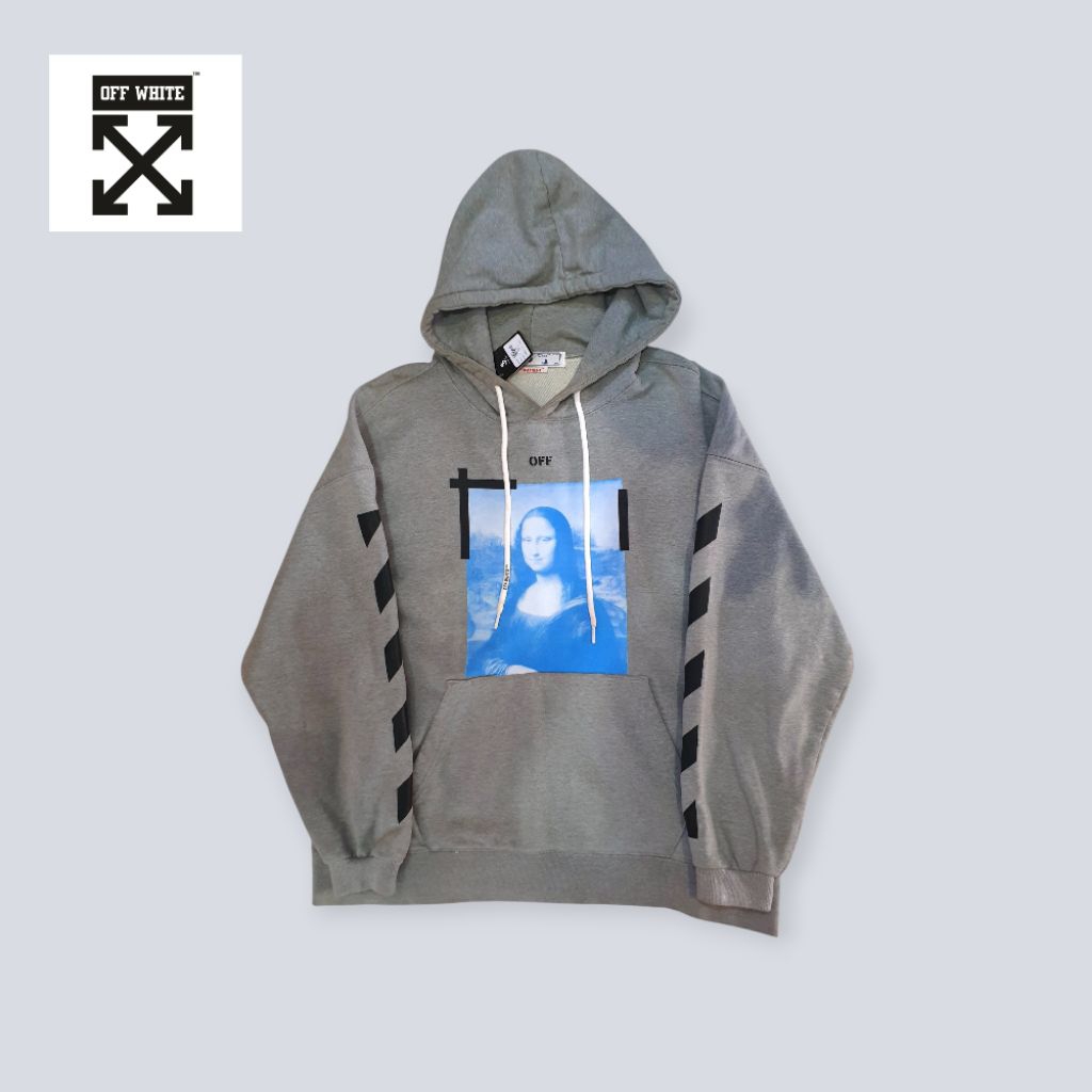 Hoodie Offwhite Monalisa