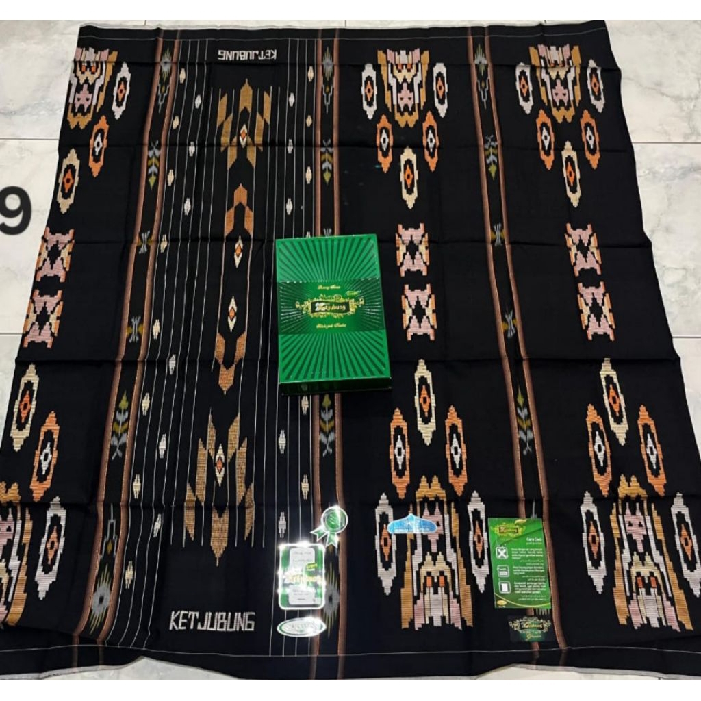 SARUNG KETJUBUNG TIPE SCP GREEN JAHIT TENGAH